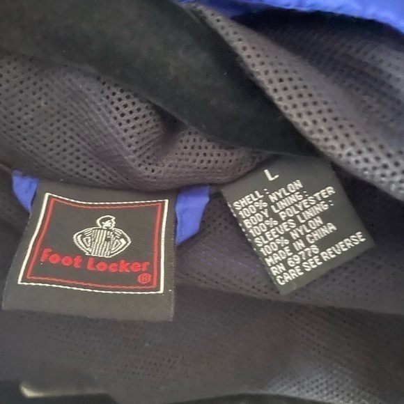 Foot Locker Full Zip Men Raincoat Size L - Picture 3 of 3